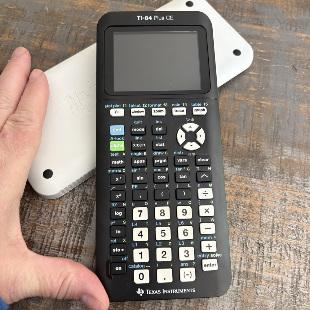 Texas Instruments TI-84 Plus CE Graphing Calculator with USB Cable - Picture 8 of 14